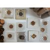 Image 3 : LOT OF 13 - ROLLS OF CDN 1 CENT PCS
