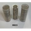 Image 1 : LOT OF 3 - ROLLS OF CDN 1967 RABBIT CENTENNIAL 5 CENT PCS
