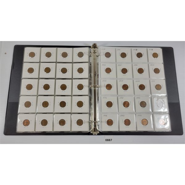 CDN PENNY COLLECTION - INCL 1931-2012