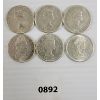 Image 2 : LOT OF 6 - CDN 50 CENT PCS - INCL 1961 & 1964