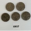 Image 1 : LOT OF 5 - 1984 CDN JACQUES CARTIER & VOYAGEUR $1 PCS