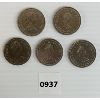 Image 2 : LOT OF 5 - 1984 CDN JACQUES CARTIER & VOYAGEUR $1 PCS