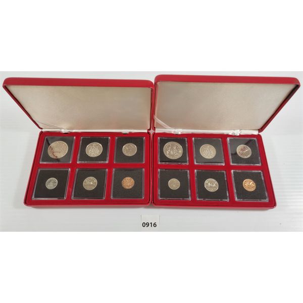 LOT OF 2 - 1970 & 1971 CDN PROOF SETS