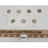 Image 2 : LOT OF 7 - CDN & US 5 CENT PCS - INCL 1939 & 1943