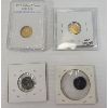 Image 2 : LOT OF 4 - WORLD COINS - INCL PERU & CUBA, ETC.