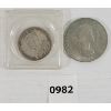 Image 2 : LOT OF 2 - 1965 CDN SILVER DOLLAR & 1918 50 CENT PC