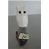 Image 1 : Ivory owl on antler base by MGW- 2-1/2" high ()