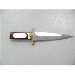 Dagger with ivory inlaid handle- 11" long ()