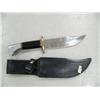 Image 2 : 12" knife with leather sheath ()