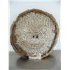 Image 1 : 7" whale bone and white ivory mask ()
