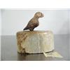 Image 3 : 2" bone carved puffin on bone base- imported, not Alaskan ()