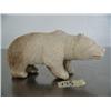 Image 1 : 4" carved bone bear- imported, not Alaskan ()