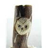 Image 2 : 2-1/2" ivory owl's face mounted on antler ()
