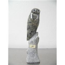 9-3/4" soapstone owl ()