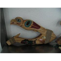 QUANTITY 5: wood halibut hooks- top bidder takes one or as many as they want- imported, not Alaskan 