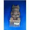 Image 1 : 5-1/2" carved wood Tlingit pole ()