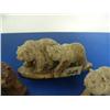 Image 3 : Lot of 3 carved bone bears- imported, not Alaskan ()