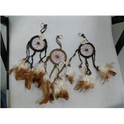 Lot of 3 dreamcatchers ()
