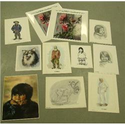 Various prints that are not shrink wrapped (112)