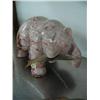 Image 2 : 10-1/2" soapstone bear with fish in mouth by Eddie Lee ()
