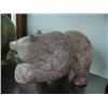 Image 3 : 10-1/2" soapstone bear with fish in mouth by Eddie Lee ()