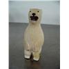 Image 1 : 3-1/2" white ivory polar bear by Masuk ()