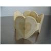 Image 2 : White ivory heart-shaped bracelet ()