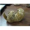 Image 2 : 6" soapstone carved sea otter by Eddie Lee ()