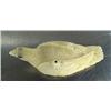 Image 3 : Ivory eagle with baleen eyes- 5" long and 2" high ()