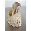 Image 1 : Bone eagle's head- 3" long ()