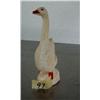 Image 1 : Ivory goose signed Kissayak- 4" high ()
