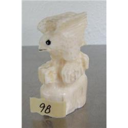 Ivory eagle 3" high ()