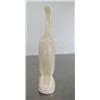 Image 2 : Ivory cormorant- 5" high signed by Melvin Kayouktuk from Diomede, AK ()