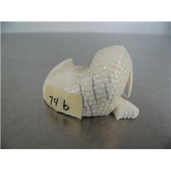 CHOICE on 2 ivory walrus- 3"- by Daniel Silook ()