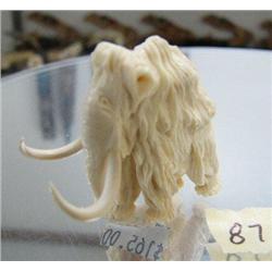 CHOICE on 3 ivory woolly mammoth- 1-3/4" high and long ()