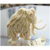 Image 3 : CHOICE on 3 ivory woolly mammoth- 1-3/4" high and long ()