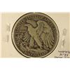 Image 2 : 1945 SILVER WALKING LIBERTY HALF DOLLAR. OLD IN