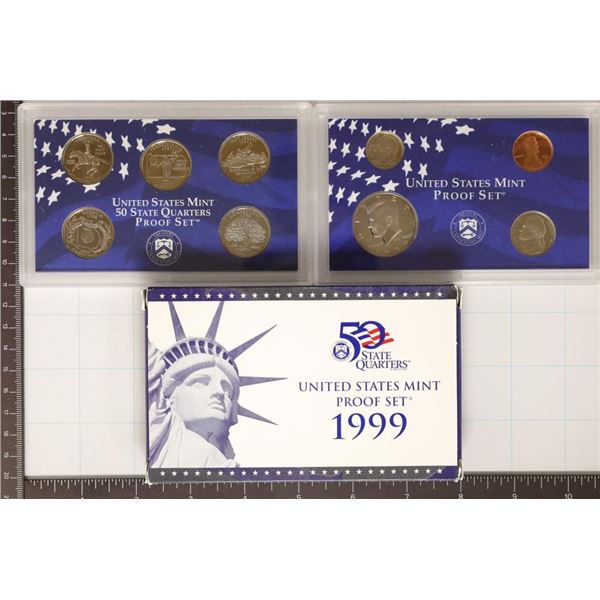 1999 US PROOF SET (WITH BOX)