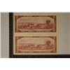 Image 2 : 2-1954 BANK OF CANADA $2 CRISP BILLS