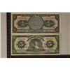 Image 1 : 2 BANK OF MEXICO BILLS: 1961-1 PESO & 1963-5 PESO