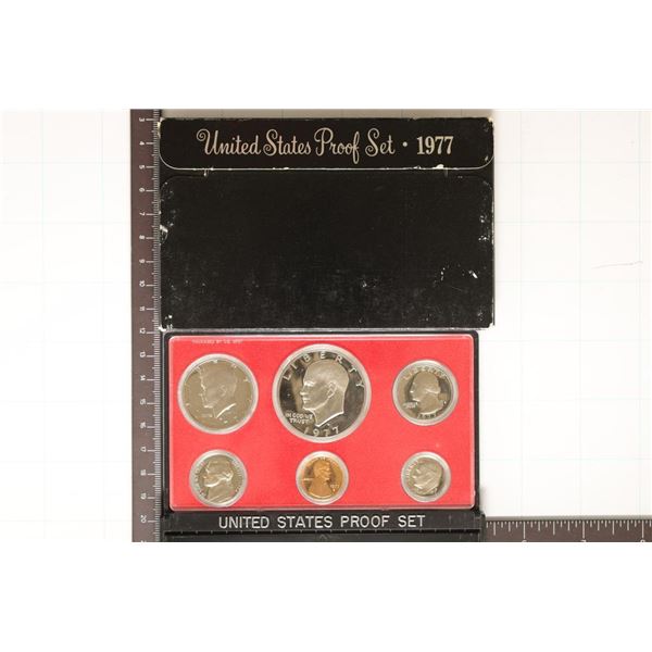 1977 US PROOF SET (WITH BOX)