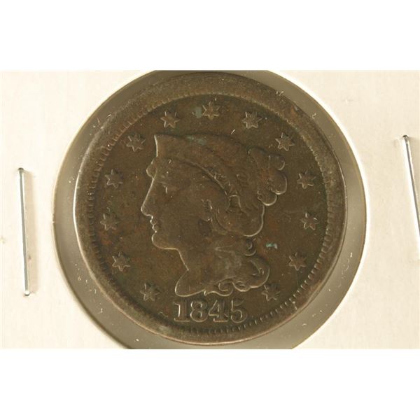 1845 US LARGE CENT