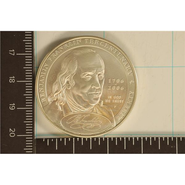 2006-P US UNC SILVER DOLLAR "BENJAMIN FRANKLIN"