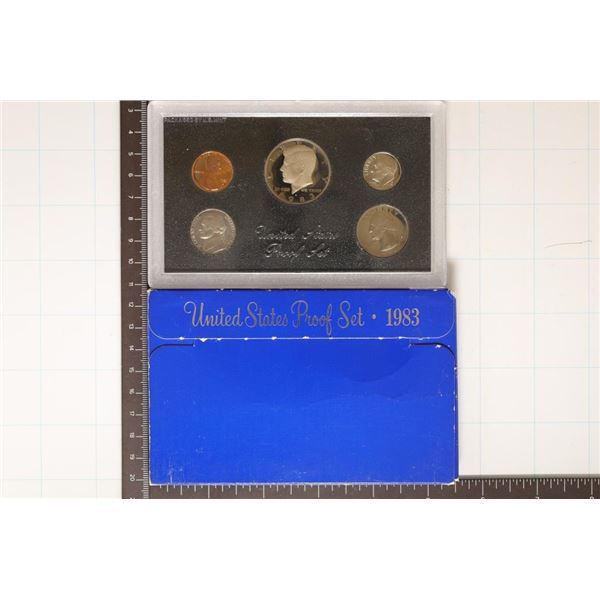 1983 US PROOF SET (WITH BOX)