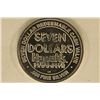 Image 2 : .65 TROY OZ. .999 FINE SILVER PROOF HARRAH'S