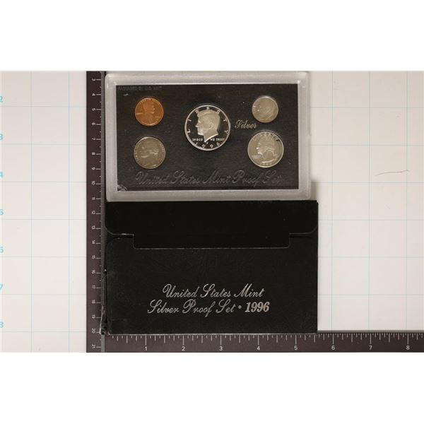 1996 US SILVER PROOF SET (WITH BOX)