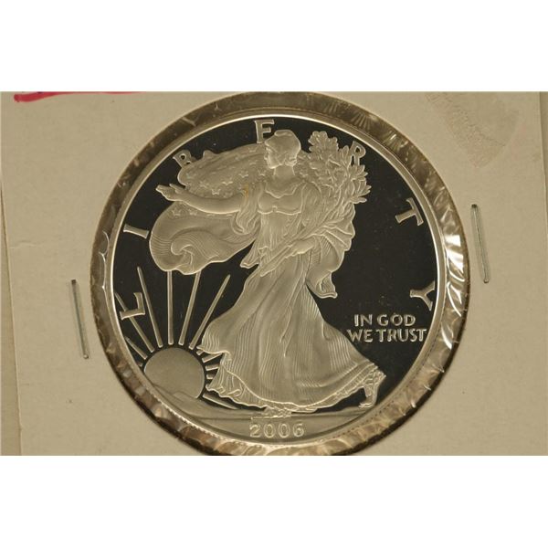 2006-W AMERICAN SILVER EAGLE. PROOF