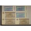 Image 2 : 6 BANK OF MYANMAR CRISP UNC, COLORIZED BILLS: