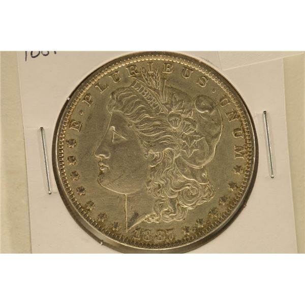 1887-O MORGAN SILVER DOLLAR