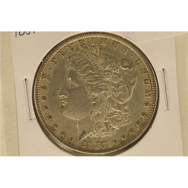 1887-O MORGAN SILVER DOLLAR